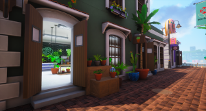 A reworked storefront in Operation Fragrant Shore.